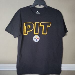 Fanatics Black and Yellow Steelers Tee Size Large